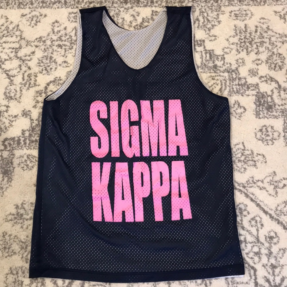 Sigma Kappa Lacrosse Pennie Tank Top